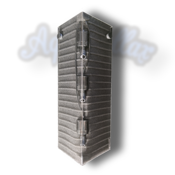 Konkav HMF - der platzsparende Hamburger Mattenfilter in der detaillierten Rückansicht