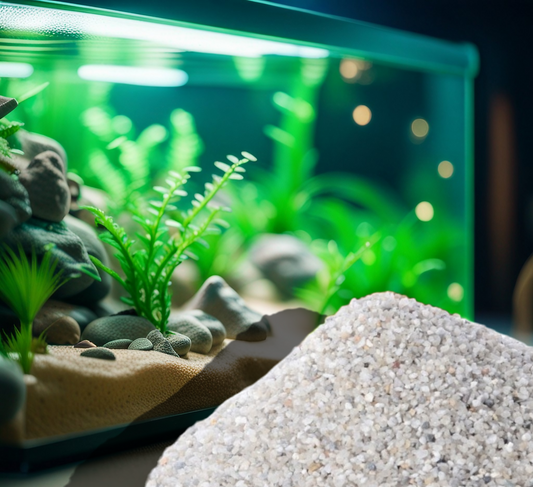 Natural aquarium gravel 1 - 2 mm - 25 kg