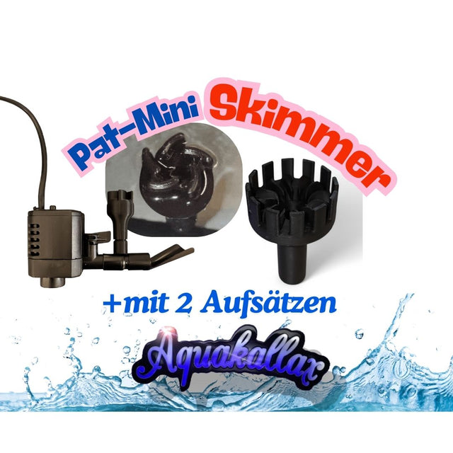 Skimmer für HMF mit Pat-Mini (mit 2 Aufsätzen)