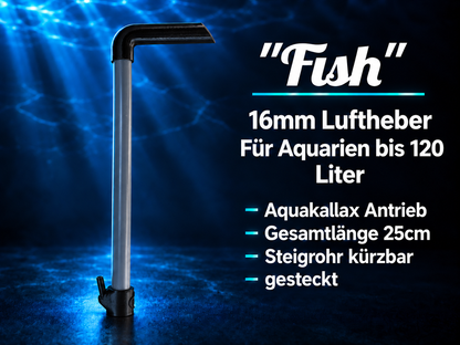 Luftlyftare med Aquakallax drivdelar