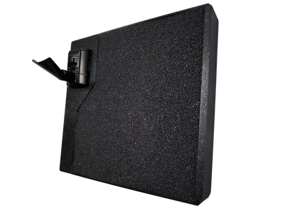 Aquakallax Konkav Matrix Grundmodul mit Aquael PAT MINI Pumpe und schwarzer Filtermatte, freigestellte Produktansicht