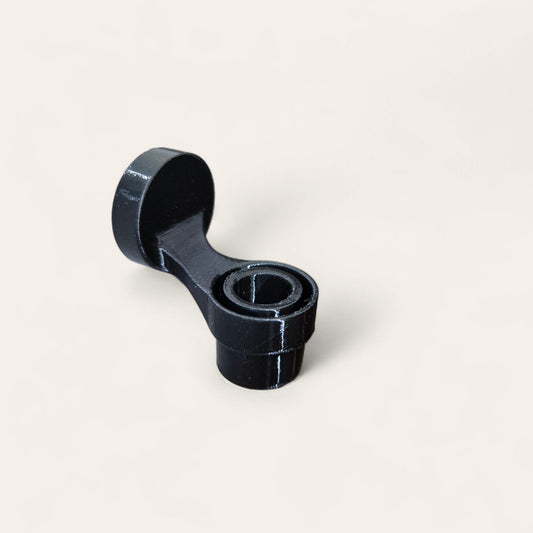 Aquakallax Pat-Mag Magnethalterung für Aquael PAT MINI mit runder Pumpenaufnahme, schräge Draufsicht ohne Pumpe