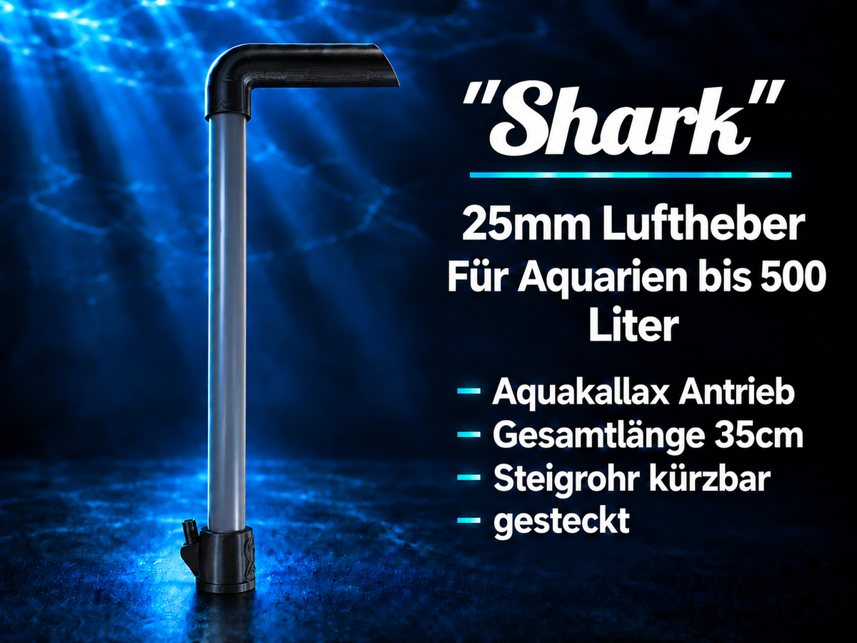 Luftlyftare med Aquakallax drivdelar
