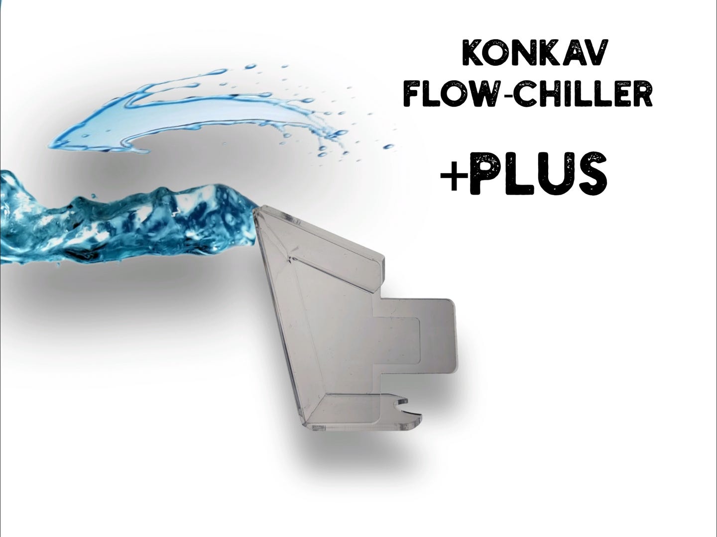 Flow attachment "Flow-Chiller" for Konkav HMF with Pat-Mini drive